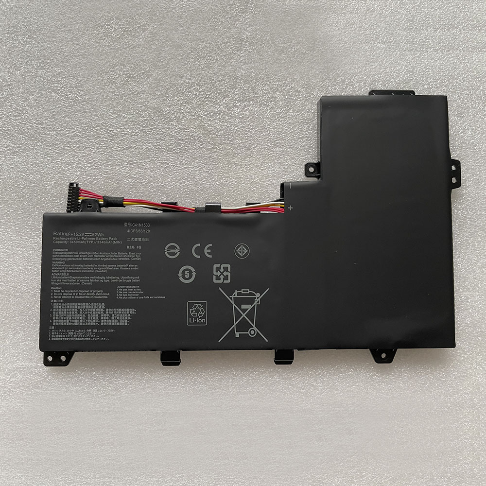 Batería para ASUS X555-X555LA-X555LD-X555LN-2ICP4-63-asus-C41N1533